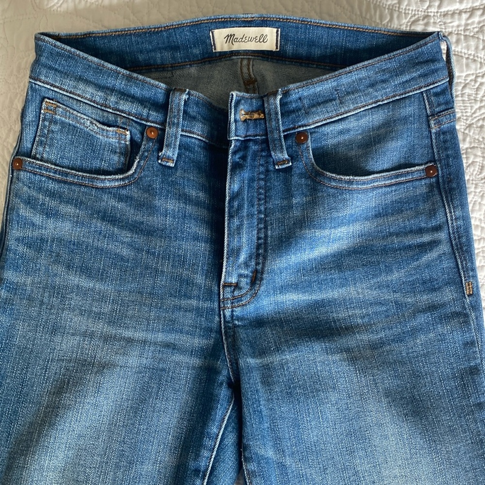 Madewell 9” High-Rise Skinny Crop Jeans
